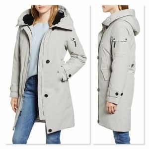 Halogen Heavyweight Parka in Grey